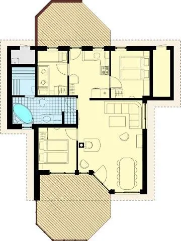 6 Personen Kinderfreundliches Mit Sauna, Whirlpool Und Kaminofen In Tatil Evi *
